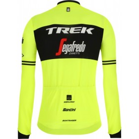 Maillot vélo 2019 Trek-Segafredo Manches Longues N002
